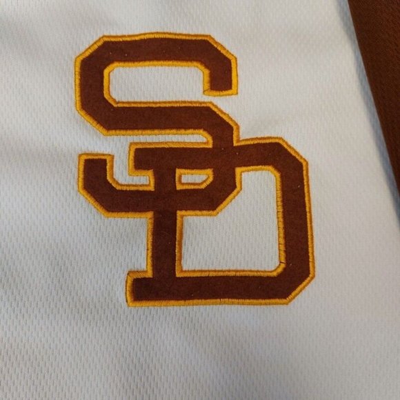 Vintage GIII Mens Size 3XL San Diego Padres Jersey 1978 All Star Game Patch - Picture 3 of 12